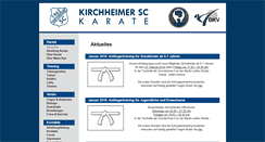 Desktop Screenshot of ksc-karate.de